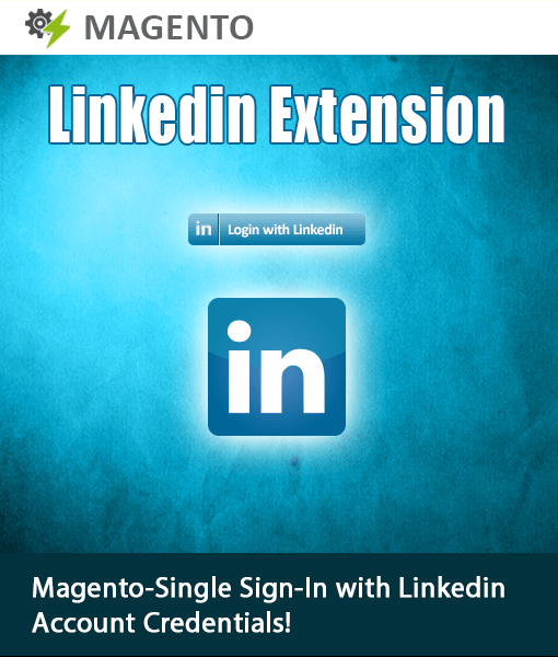 User Sign-in through Magento LinkedIn Login Extension