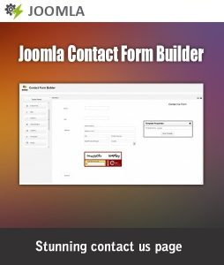 Contact Us Form Template Module in Joomla Technology
