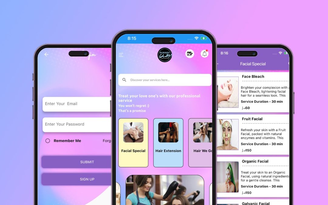 Runway Glam Beauty Salon App