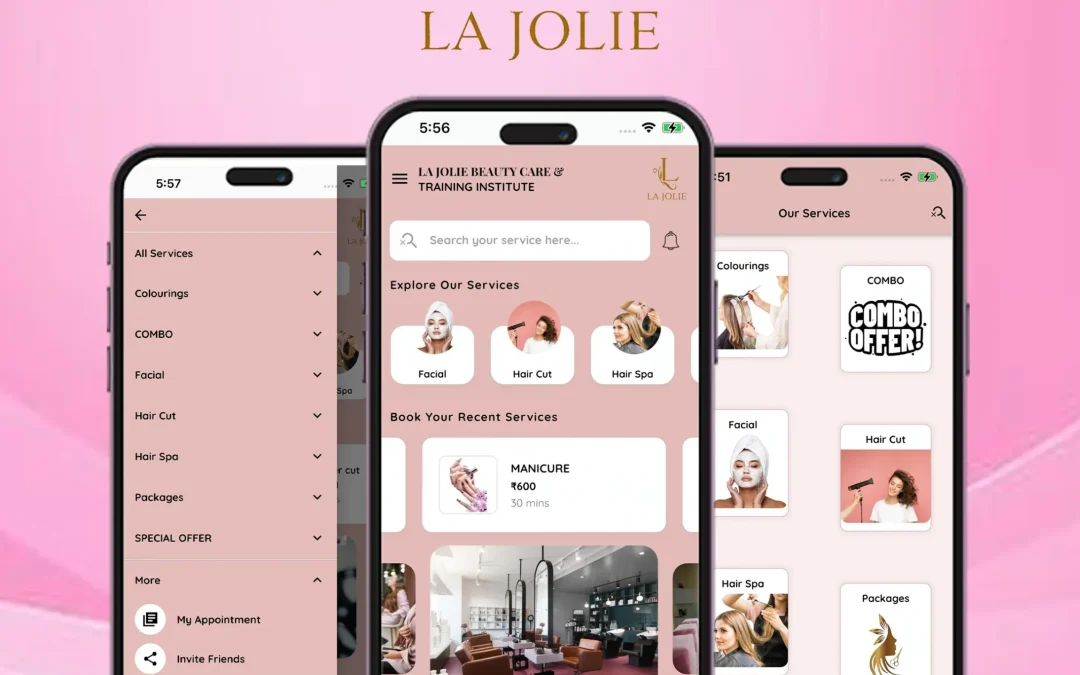 LA Jolie Salon App