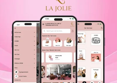 LA Jolie Salon App
