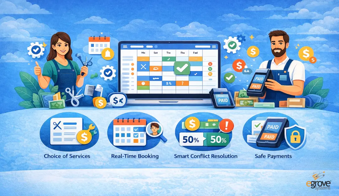 Custom Appointment Booking Calendar | eGrove Systems