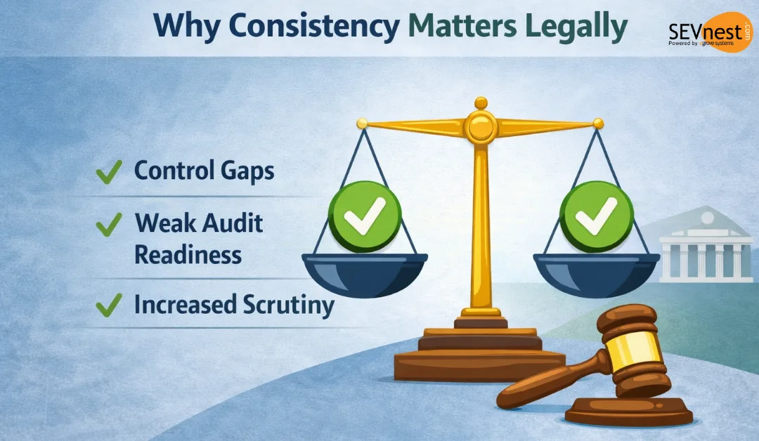 Inconsistent compliance risk