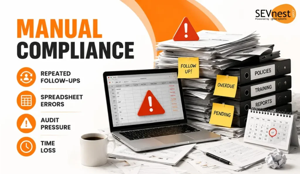 Manual vs Automated Compliance Management | SEVnest