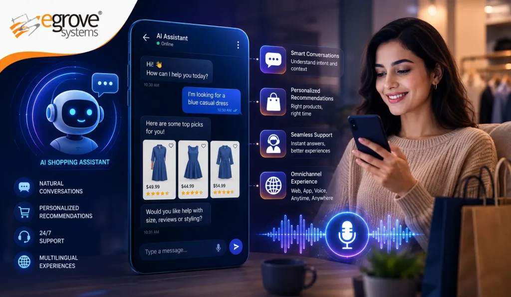 AI Trends in eCommerce | Egrove systems