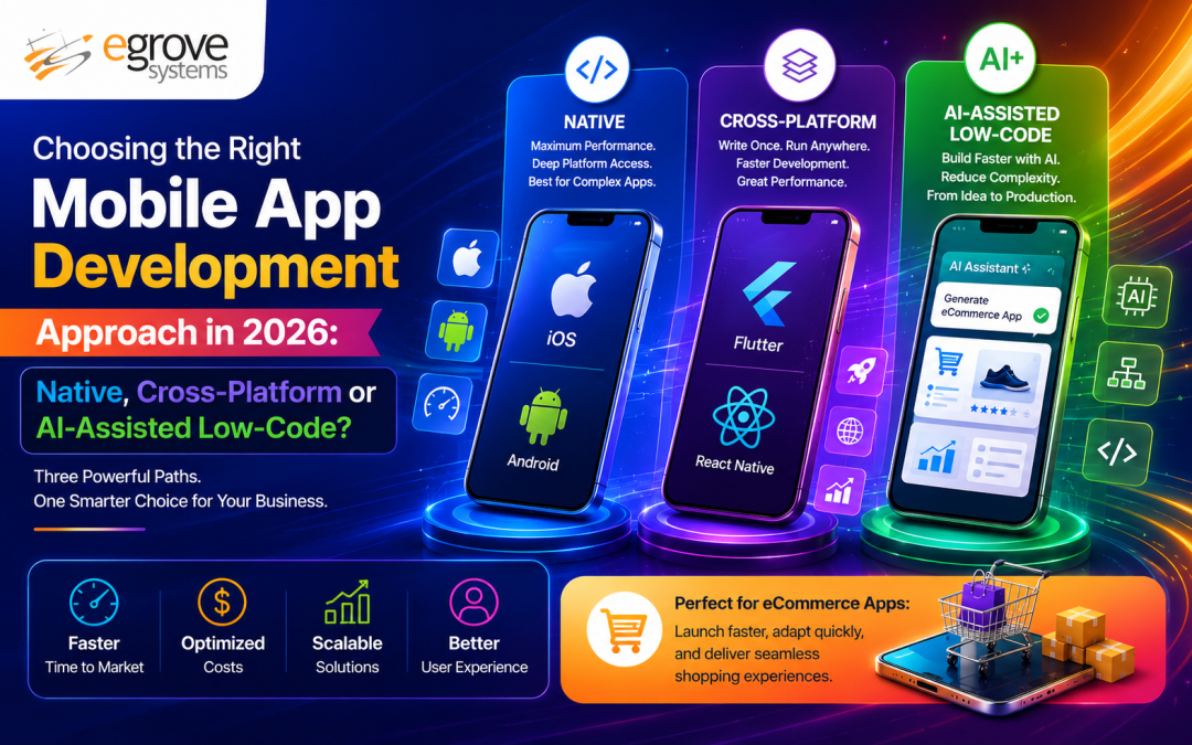 Choosing the Right Mobile App Development Approach in 2026: Native, Cross-Platform or AI-Assisted Low-Code?