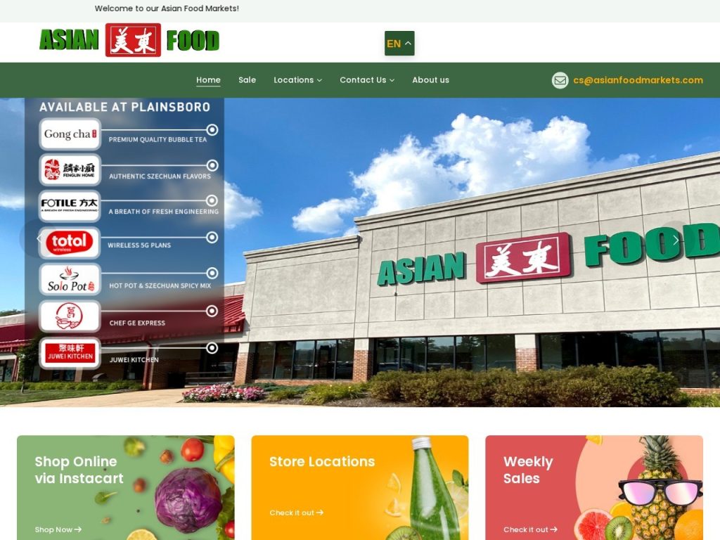 Asian Food Markets