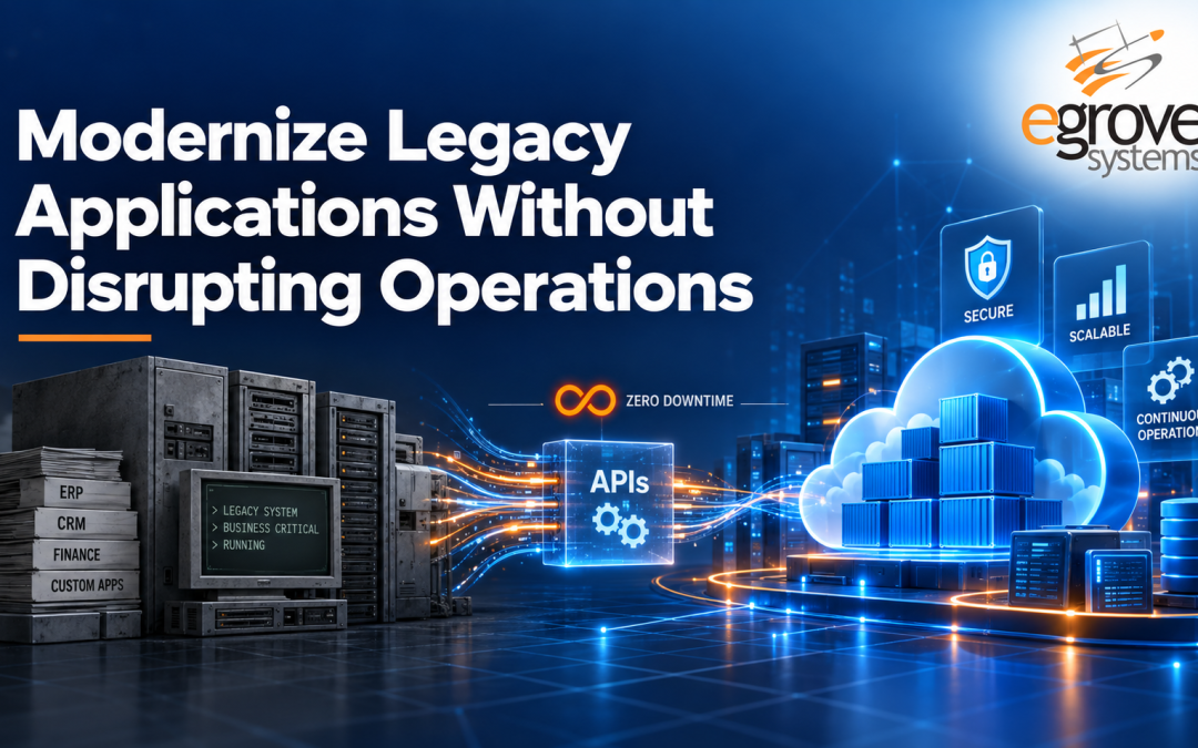 Modernize the legacy applications