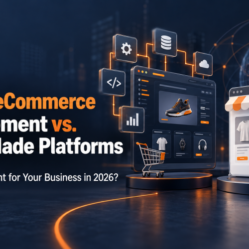 Custom eCommerce Development vs. Ready Made Platforms: Which One Is Right for Your Business in 2026?