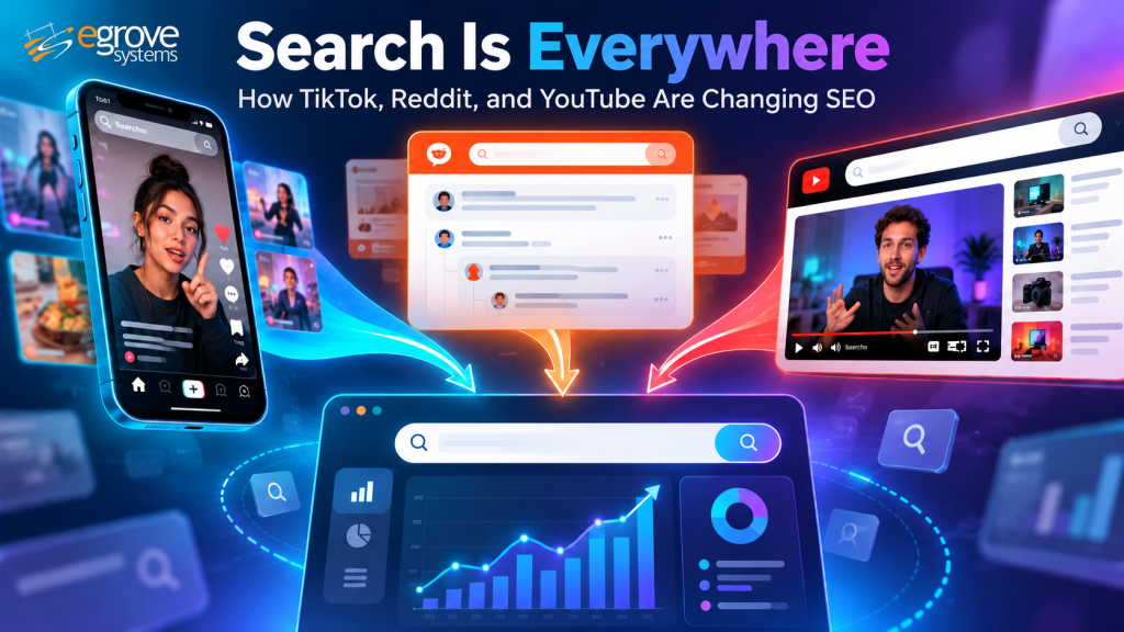 Search Is Everywhere: How TikTok, Reddit, and YouTube Are Changing SEO